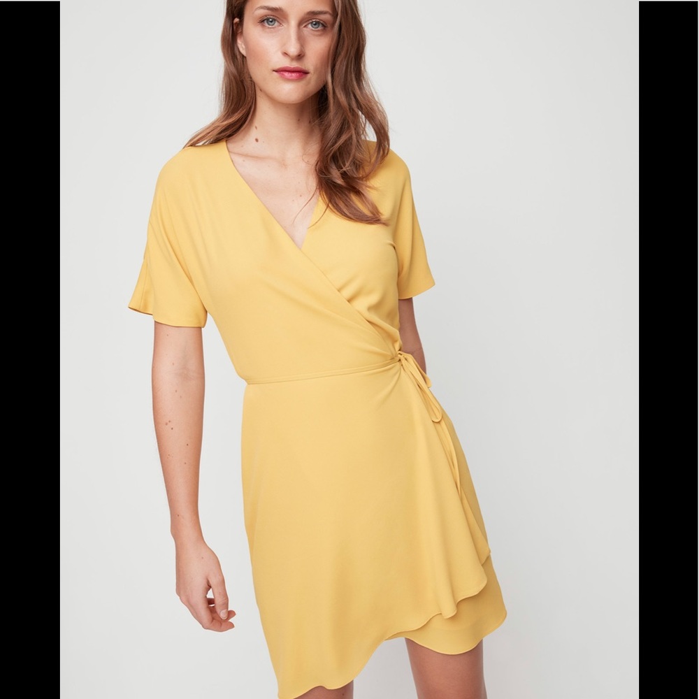 Aritzia Babaton “Wallace Wrap Dress”